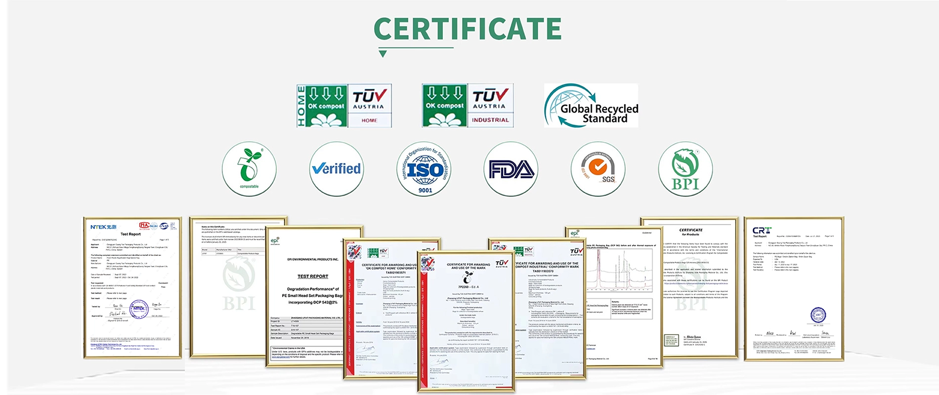 Certification and Compliance