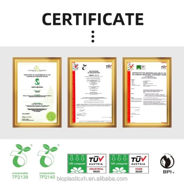 Biodegradable bags with slider closure for reusable and sustainable packaging solutions