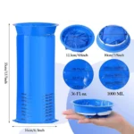 Leakproof vomit bags with wide opening and reinforced seal for medical and travel use